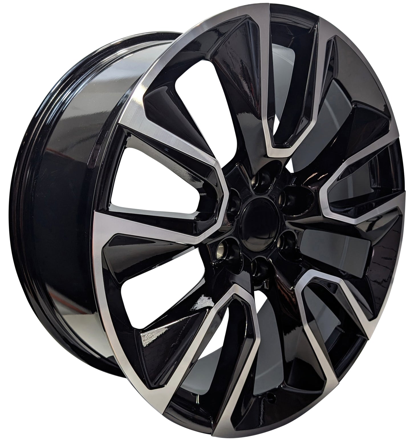 20" Black Wheels 20x9 Rims Fits Cadillac Escalade 2000-2025 ESV EXT 6x139.7 Platinum 78.1 Sport Premium V-Series CH08