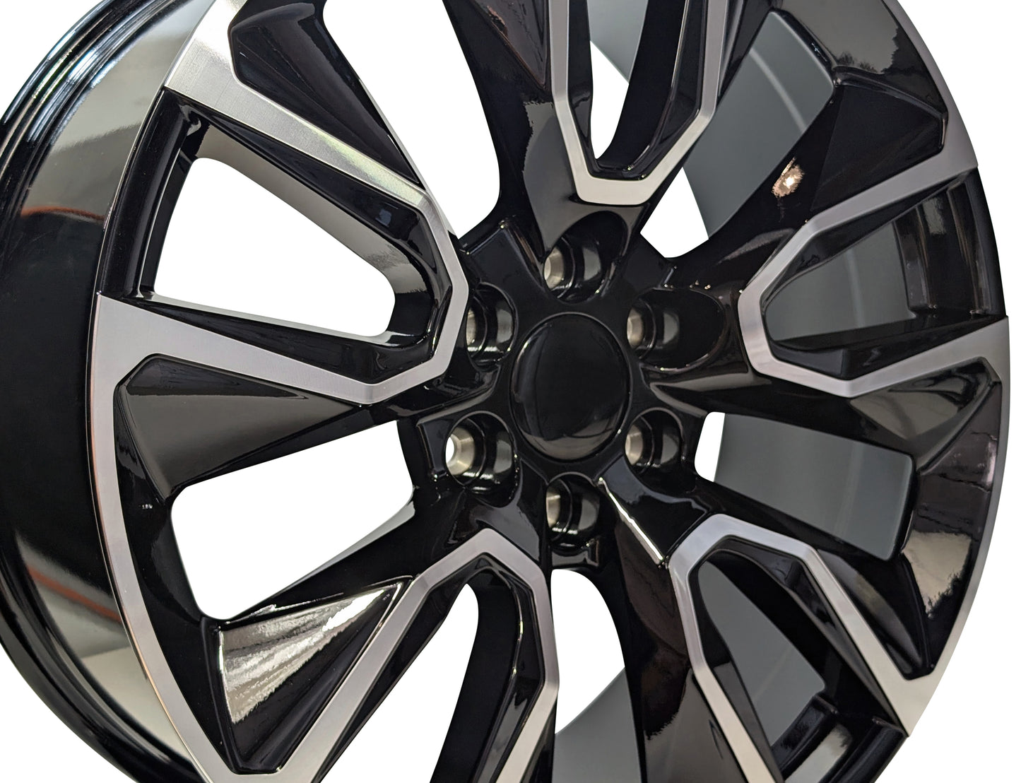 20" Black Wheels 20x9 Rims Fits Cadillac Escalade 2000-2025 ESV EXT 6x139.7 Platinum 78.1 Sport Premium V-Series CH08