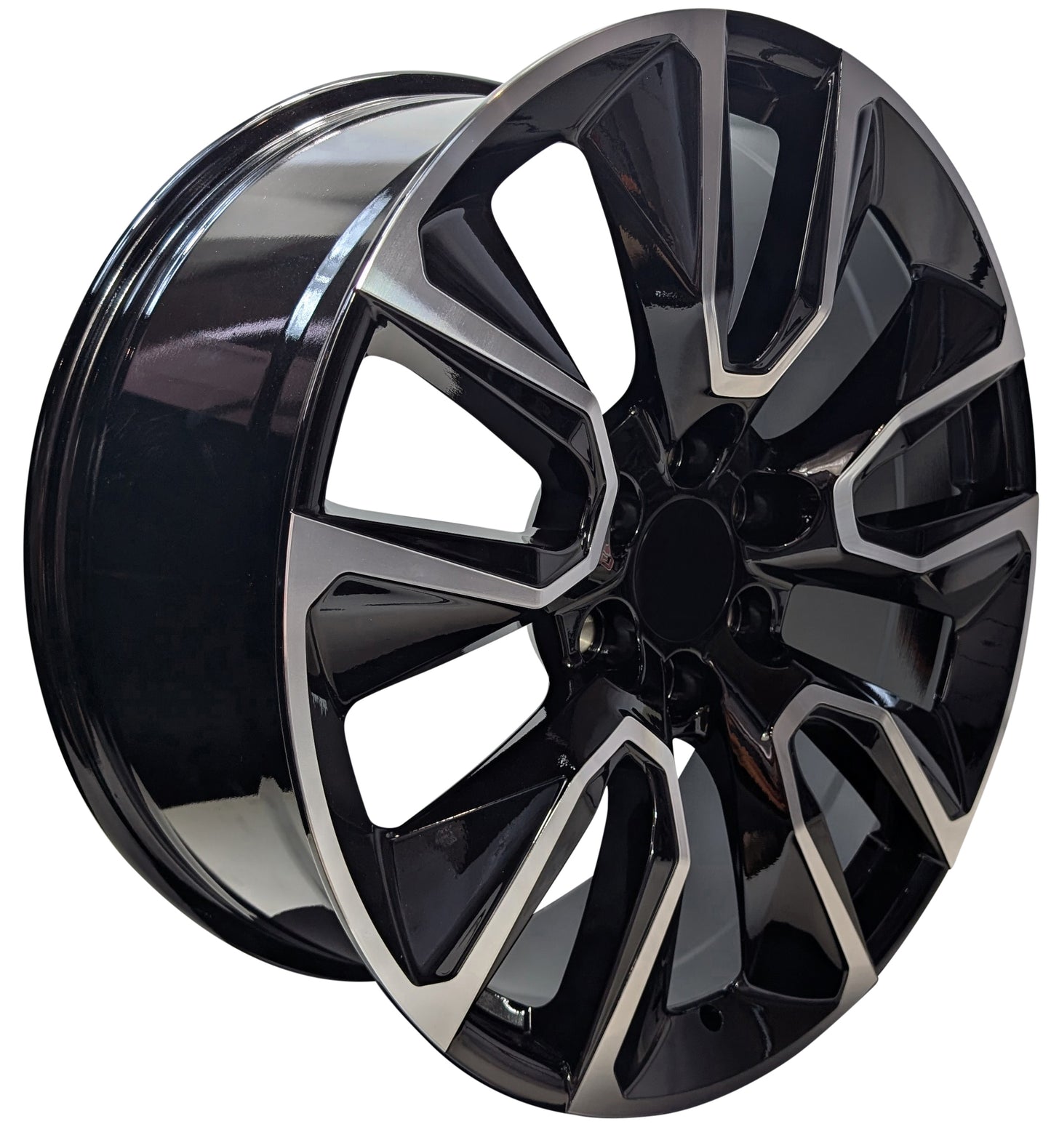 20" Black Wheels 20x9 Rims Fits Cadillac Escalade 2000-2025 ESV EXT 6x139.7 Platinum 78.1 Sport Premium V-Series CH08