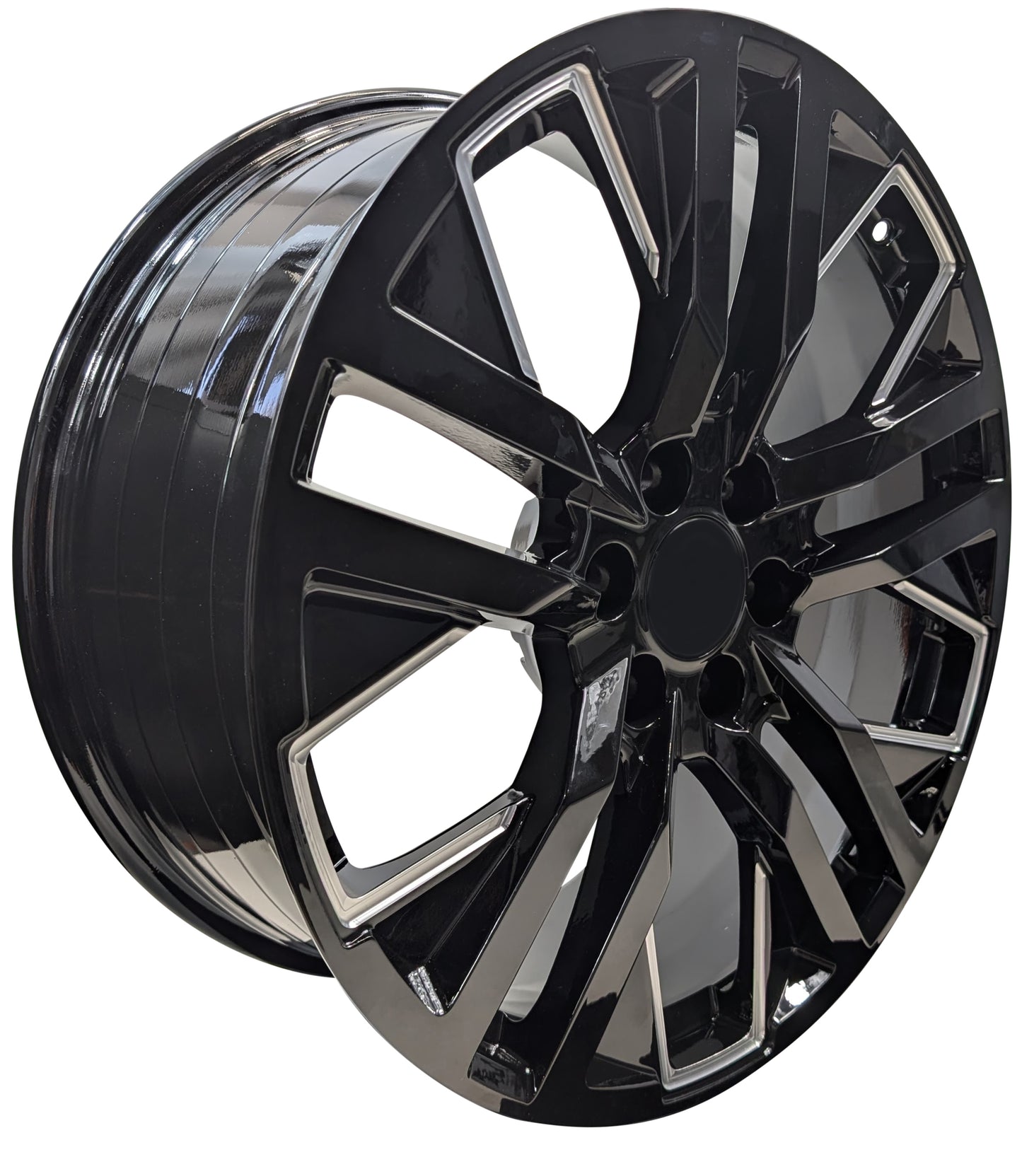 22" Black Rims Fits Cadillac Escalade 2000-2025 ESV EXT Platinum Sport Premium V TYH03