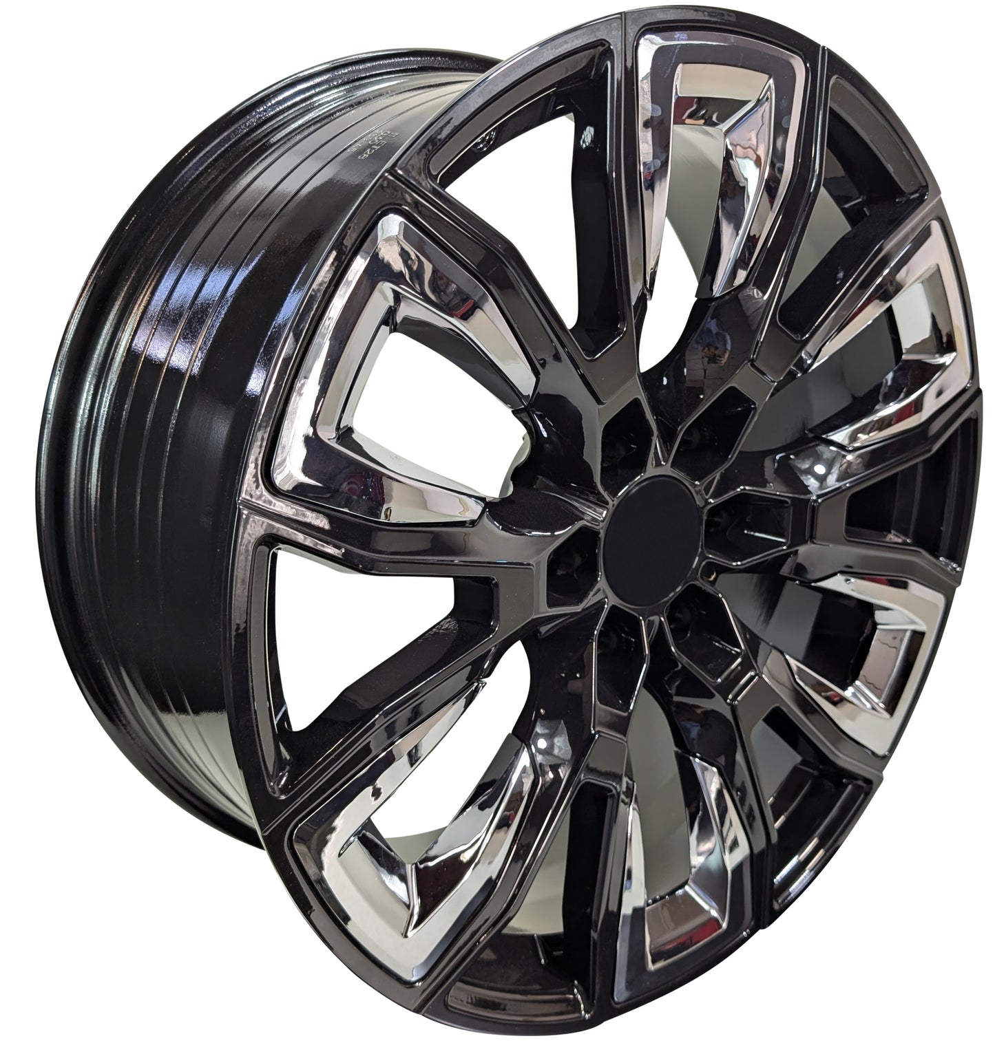 22" Black Wheels Rims Fits Cadillac Escalade 2000-2025 ESV EXT Platinum Sport Premium V-Series TYH81