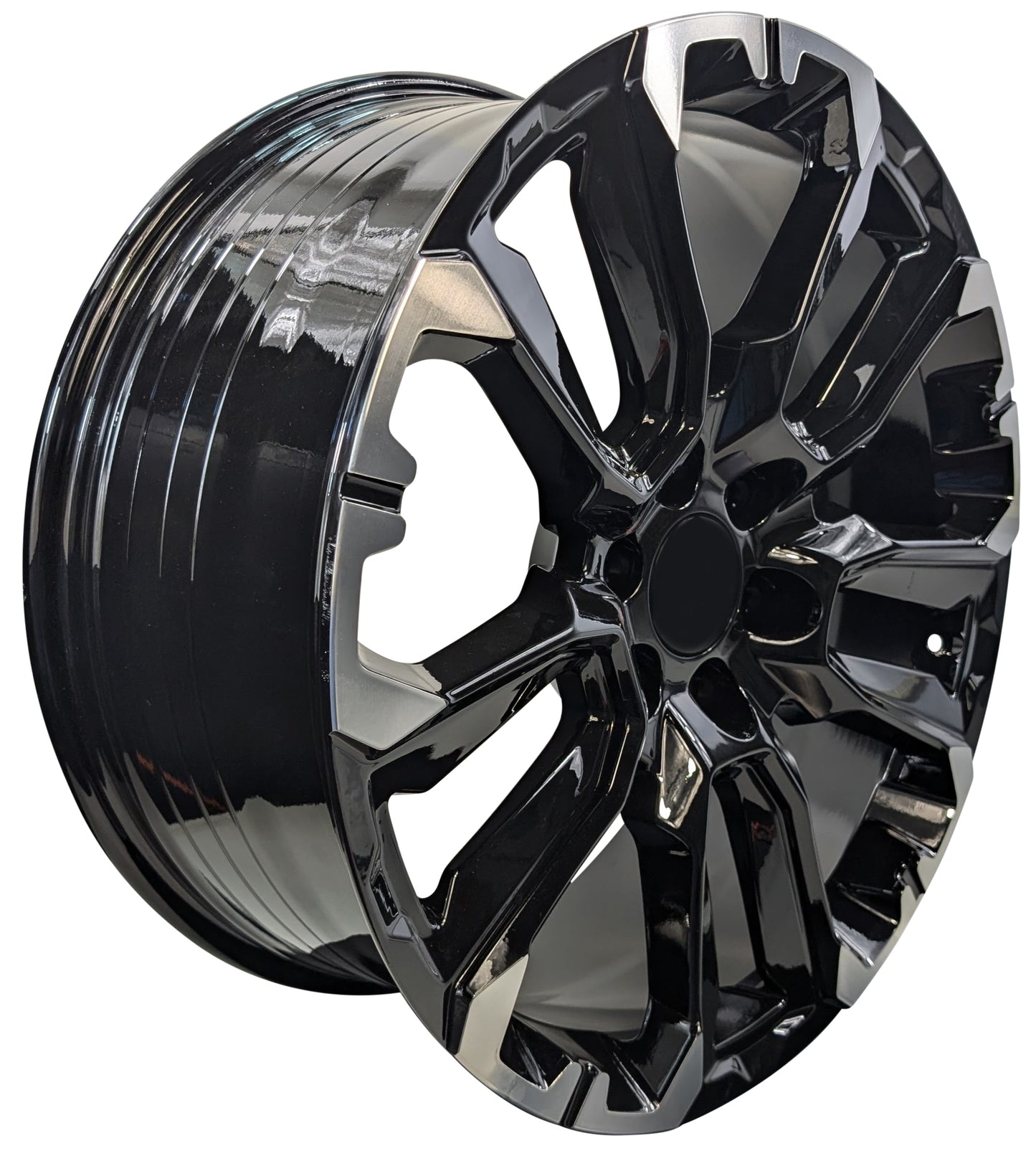 22" Black Wheels 22x9 Rims Fits Cadillac Escalade 2000-2025 ESV EXT Platinum Sport Premium V-Series TYH85