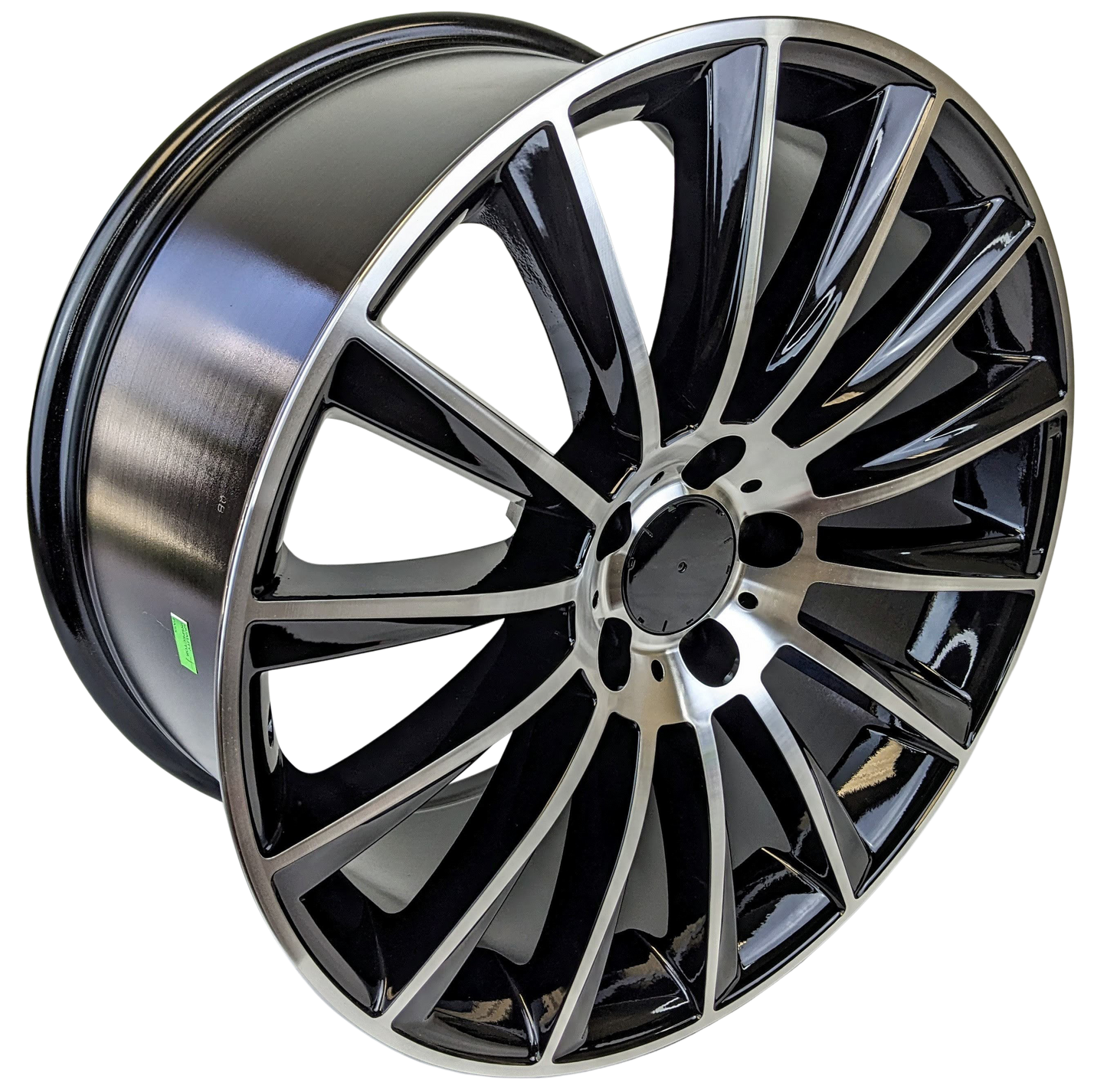 Style 612, 18x9.5, Black, Single Wheel