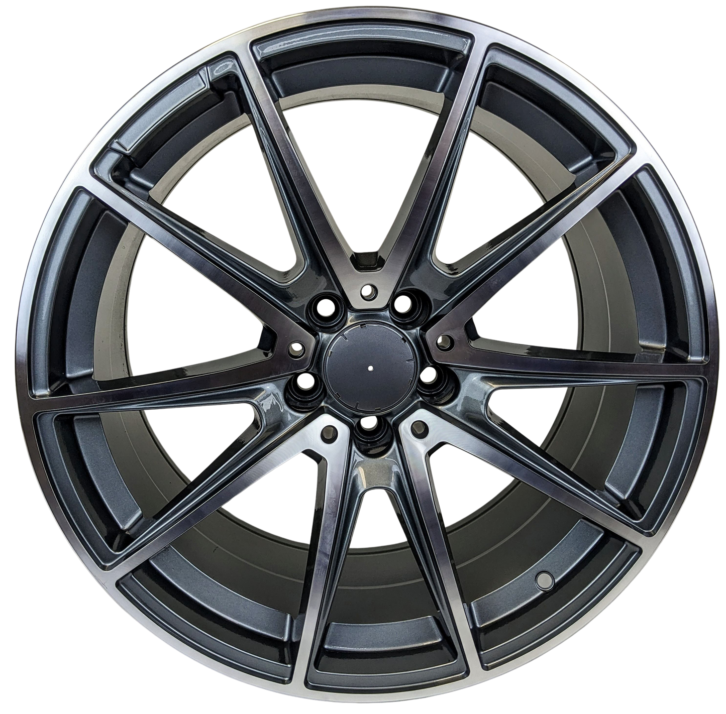 Style 611, 19x8.5, Gunmetal/Machined, Set of Four