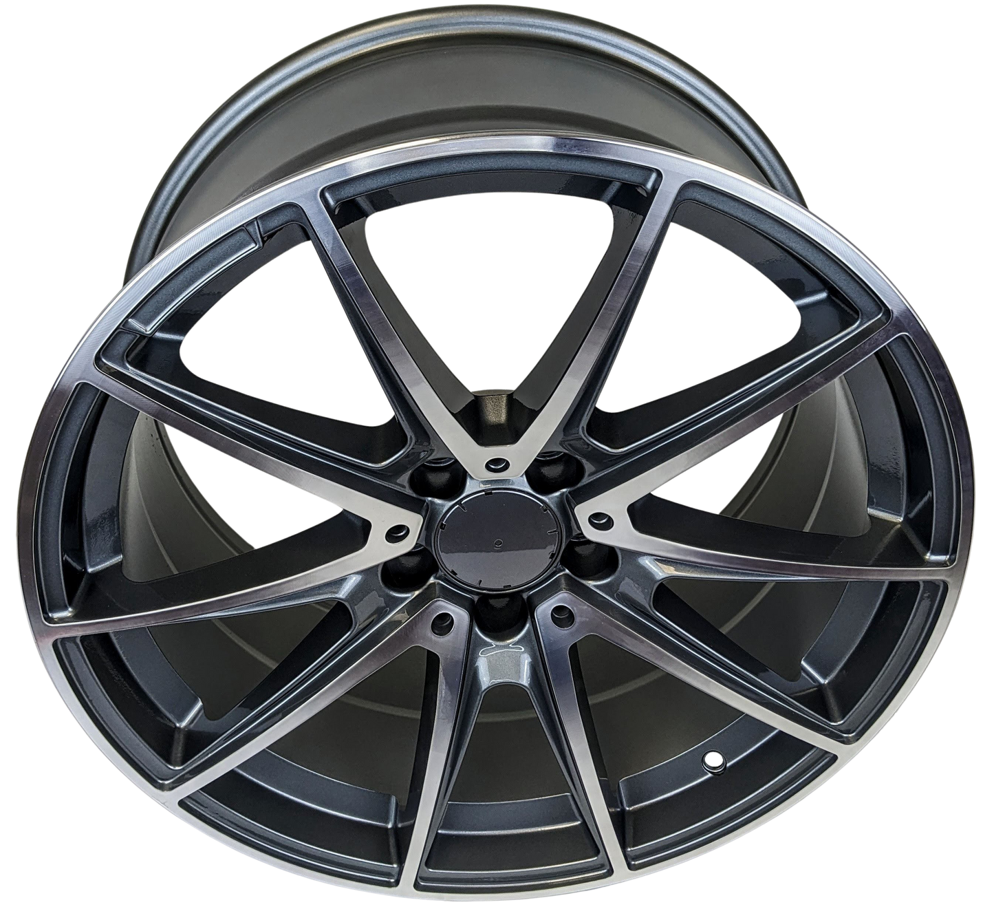 Style 611, 19x8.5, Gunmetal/Machined, Set of Four