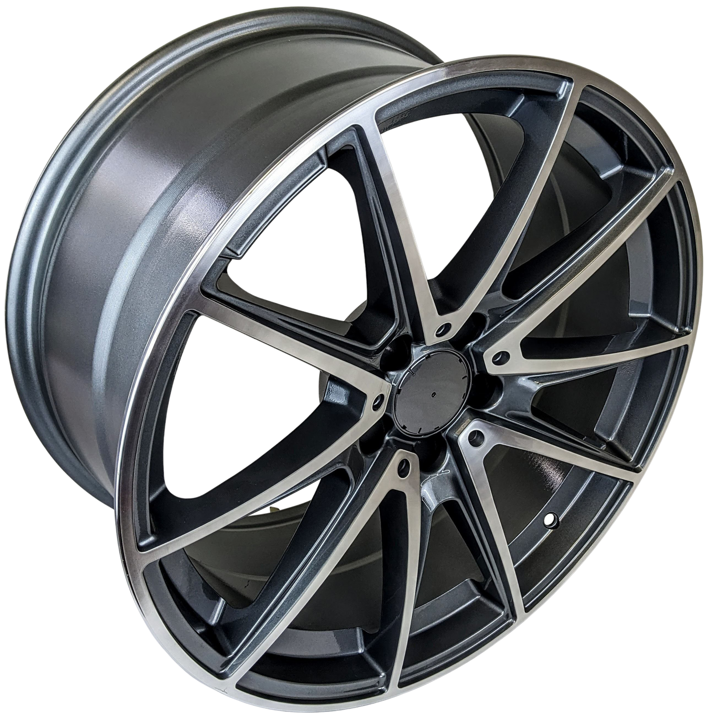 Style 611, 19x8.5, Gunmetal/Machined, Set of Four