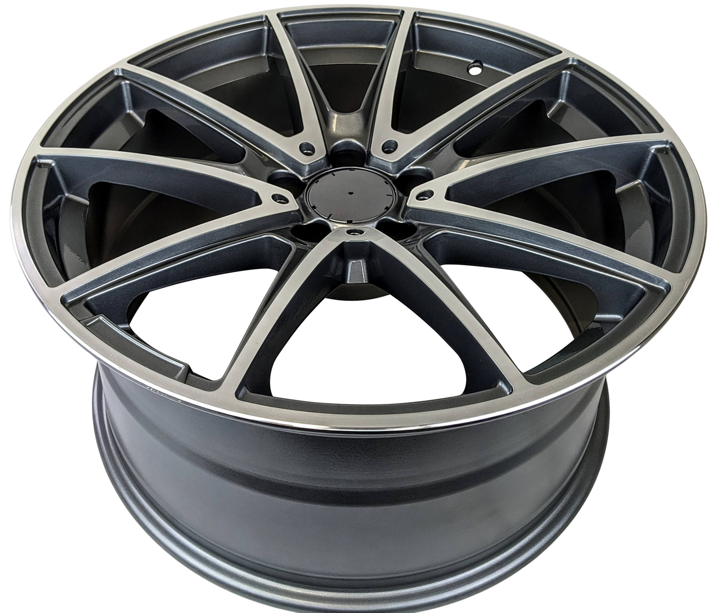 Style 611, 19x8.5, Gunmetal/Machined, Set of Four