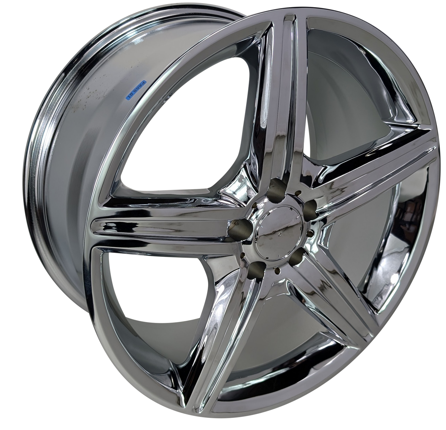 Style 606, 18x8.5 & 18x9.5, Chrome, Stock Caps Fit, Set of Four