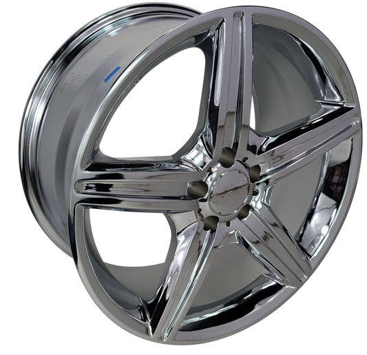 Style 606, 19x8.5 & 19x9.5, Chrome, Set of Four