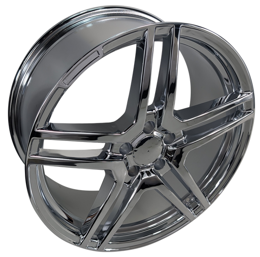 Style 731, 19x8.5 & 19x9.5, Chrome, Set of Four