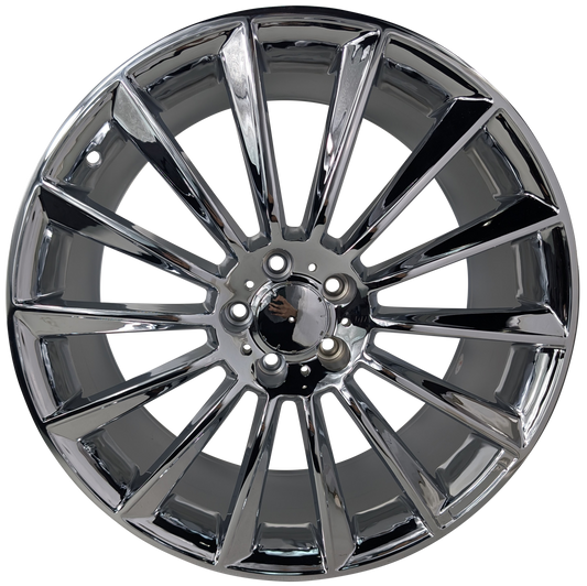 Style 612, 20x8.5 & 20x9.5, Chrome, Set of Four