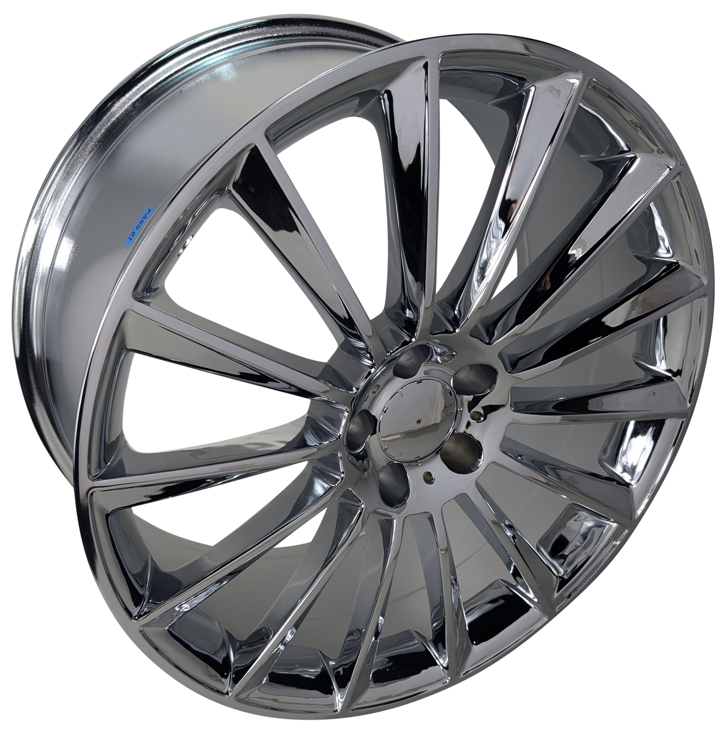 Style 612, 20x8.5 & 20x9.5, Chrome, Set of Four