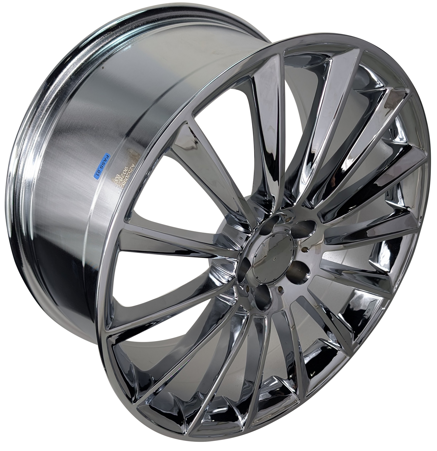 Style 612, 20x8.5 & 20x9.5, Chrome, Set of Four