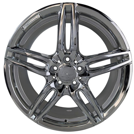 Style E225, 17x8, Chrome, Set of Four