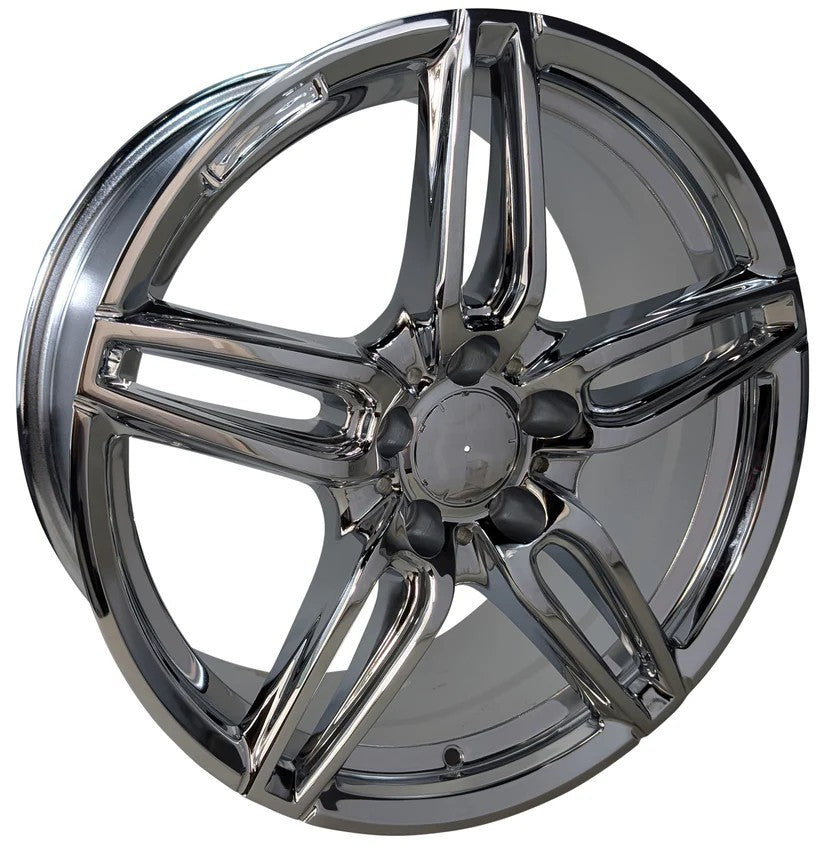 Style E225, 17x8, Chrome, Set of Four