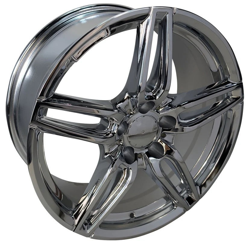 Style E225, 17x8, Chrome, Set of Four