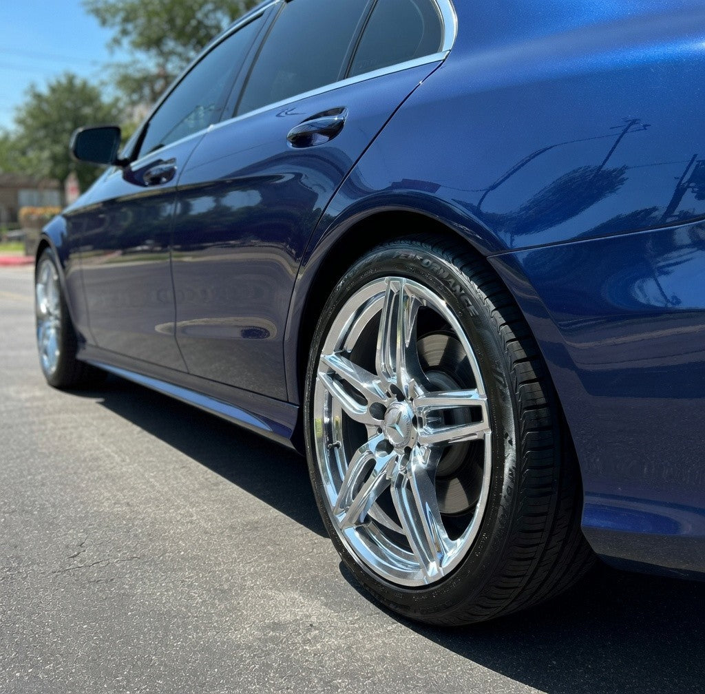 Style E225, 17x8, Chrome, Set of Four