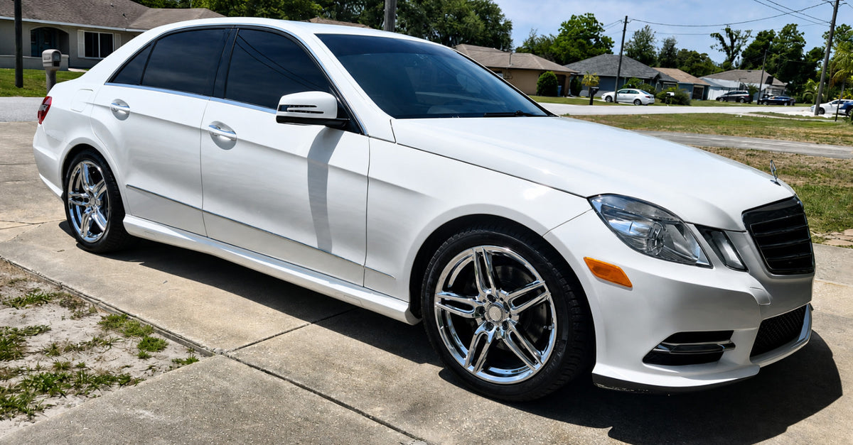 Style E225, 17x8, Chrome, Set of Four