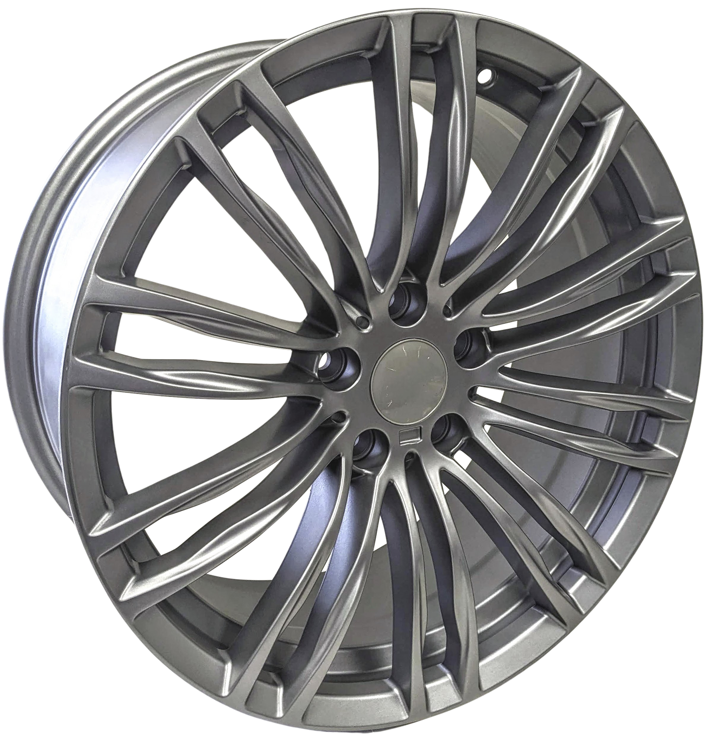 Set 4 - 19" Custom Wheels 10 Double Spoke 5x120 19x8.5 Fits BMW 5 series 550i