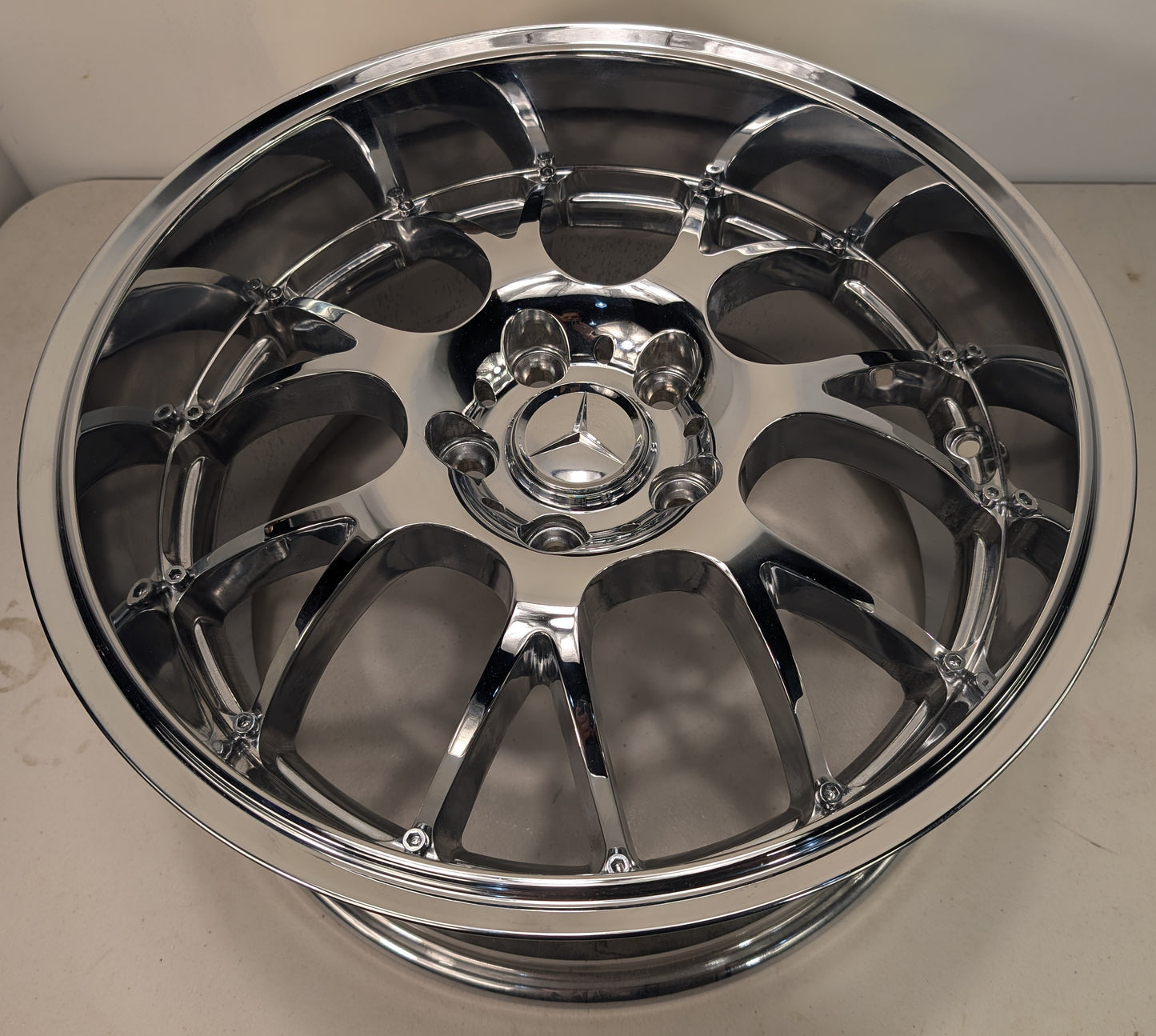 Style Deep Dish, 17x7.5 & 17x8.5, Chrome, Set of Four