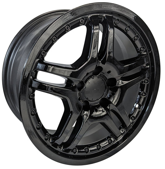 Style 480, 17x8, Black, Set of Four